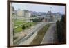 Overhead View of the Berlin Wall-null-Framed Photographic Print