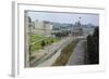 Overhead View of the Berlin Wall-null-Framed Photographic Print