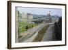 Overhead View of the Berlin Wall-null-Framed Photographic Print