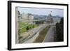 Overhead View of the Berlin Wall-null-Framed Photographic Print