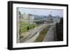 Overhead View of the Berlin Wall-null-Framed Photographic Print