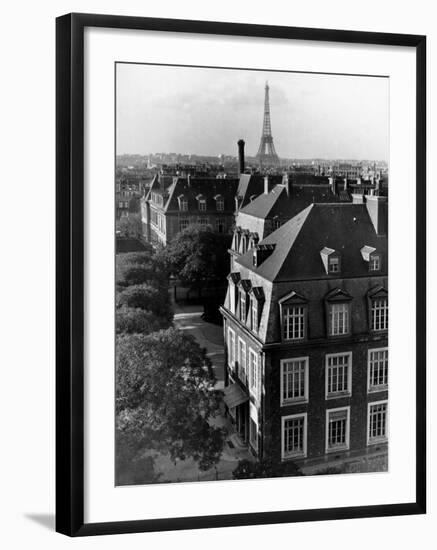 Overhead View of the Pasteur Institute-null-Framed Photographic Print