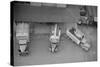 Overhead View of Trucks Loading at Warehouse, Minneapolis, 1939-null-Stretched Canvas