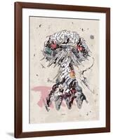 Overheated Structure-HR-FM-Framed Art Print