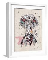 Overheated Structure-HR-FM-Framed Art Print