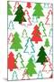 Overlaid Christmas Trees, 2017-Louisa Hereford-Mounted Giclee Print