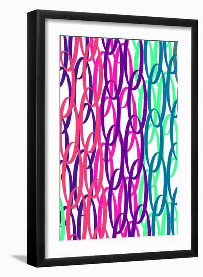 Overlaid Scrolls, 2015-Louisa Hereford-Framed Premium Giclee Print