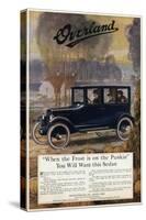 Overland Advert 1920-null-Stretched Canvas
