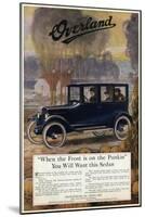 Overland Advert 1920-null-Mounted Art Print