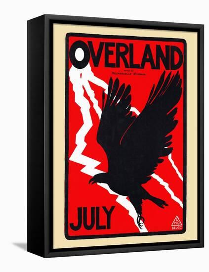 Overland, July-Maynard Dixon-Framed Stretched Canvas