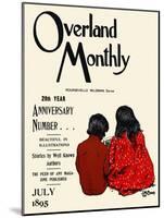 Overland Monthly, 28Th Year Anniversary Number... July 1895-Maynard Dixon-Mounted Art Print