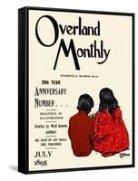 Overland Monthly, 28th Year Anniversary Number... July 1895-Maynard Dixon-Framed Stretched Canvas