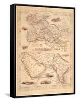 Overland Route to India-John Rapkin-Framed Stretched Canvas