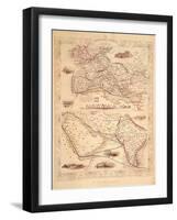 Overland Route to India-John Rapkin-Framed Giclee Print