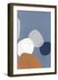 Overlapping Orbs 1-Marie Lawyer-Framed Giclee Print