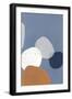 Overlapping Orbs 1-Marie Lawyer-Framed Giclee Print