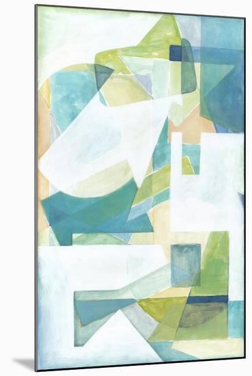 Overlay Abstract I-Megan Meagher-Mounted Art Print