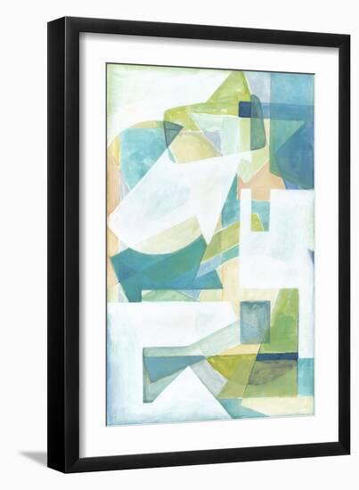 Overlay Abstract I-Megan Meagher-Framed Art Print