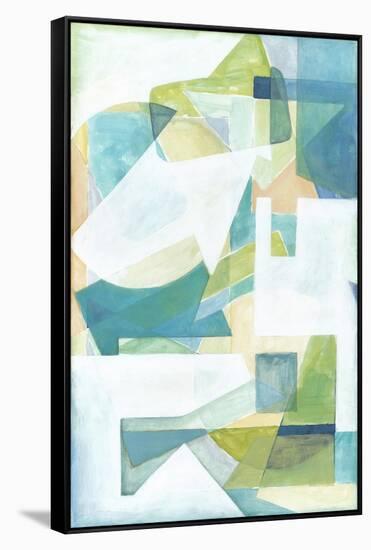 Overlay Abstract I-Megan Meagher-Framed Stretched Canvas