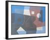 OVERLAY IN BIEGE... IT'S THE RAGE.2021-Peter McClure-Framed Giclee Print