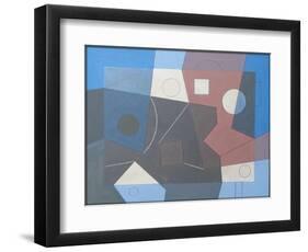 OVERLAY IN BIEGE... IT'S THE RAGE.2021-Peter McClure-Framed Giclee Print