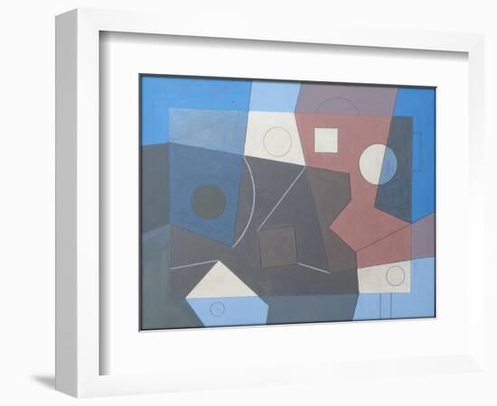 OVERLAY IN BIEGE... IT'S THE RAGE.2021-Peter McClure-Framed Giclee Print
