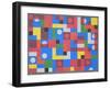 Overlay-Module-Malta, 2017-Peter McClure-Framed Giclee Print