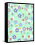 Overlayer Flowers-Louisa Hereford-Framed Stretched Canvas