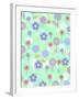 Overlayer Flowers-Louisa Hereford-Framed Giclee Print