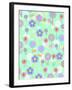 Overlayer Flowers-Louisa Hereford-Framed Giclee Print