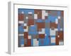 OVERLAYING RECTANGLES. 2021-Peter McClure-Framed Giclee Print
