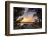 Overlook Mississippi River at Helena, Arkansas at sunrise-Gayle Harper-Framed Photographic Print