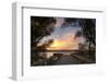 Overlook Mississippi River at Helena, Arkansas at sunrise-Gayle Harper-Framed Photographic Print