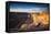 Overlook of Canyon at Sunrise Near Moab, Utah-Matt Jones-Framed Stretched Canvas