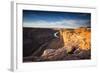 Overlook of Canyon at Sunrise Near Moab, Utah-Matt Jones-Framed Photographic Print