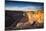 Overlook of Canyon at Sunrise Near Moab, Utah-Matt Jones-Mounted Photographic Print