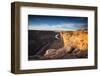 Overlook of Canyon at Sunrise Near Moab, Utah-Matt Jones-Framed Photographic Print