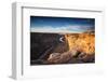 Overlook of Canyon at Sunrise Near Moab, Utah-Matt Jones-Framed Photographic Print