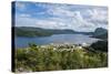 Overlook over Bonne Bay on the East Arm of the UNESCO World Heritage Sight-Michael Runkel-Stretched Canvas