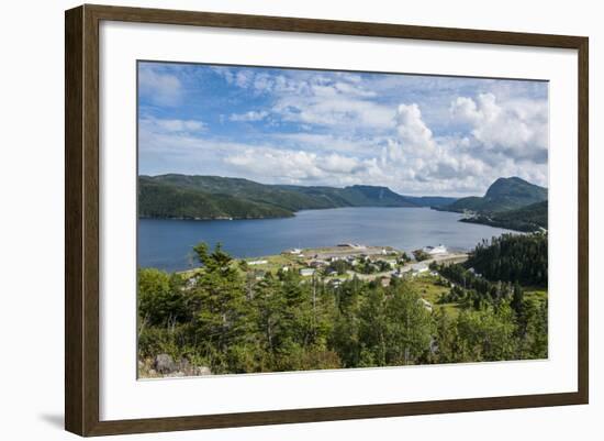 Overlook over Bonne Bay on the East Arm of the UNESCO World Heritage Sight-Michael Runkel-Framed Photographic Print