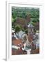 Overlook over Ribe, Denmark's Oldest Surviving City, Jutland, Denmark-Michael Runkel-Framed Photographic Print