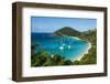 Overlook over White Bay, Jost Van Dyke, British Virgin Islands, West Indies, Caribbean, Central Ame-Michael Runkel-Framed Photographic Print