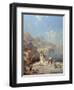 Overlooking Amalfi-Franz Richard Unterberger-Framed Giclee Print