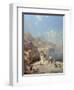 Overlooking Amalfi-Franz Richard Unterberger-Framed Giclee Print