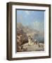 Overlooking Amalfi-Franz Richard Unterberger-Framed Premium Giclee Print