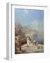 Overlooking Amalfi-Franz Richard Unterberger-Framed Giclee Print