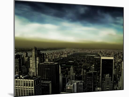 Overlooking Central Park, New York City-Sabine Jacobs-Mounted Photographic Print