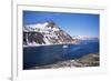 Overlooking Grytviken and King Edward Point, South Georgia, South Atlantic, Polar Regions-Geoff Renner-Framed Photographic Print