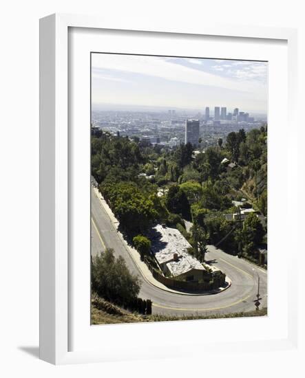 Overlooking LA-Toula Mavridou-Messer-Framed Photographic Print