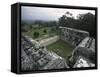Overlooking Mayan Ruins, Mexico-Michael Brown-Framed Stretched Canvas